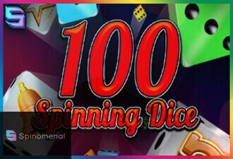100 Spinning Dice